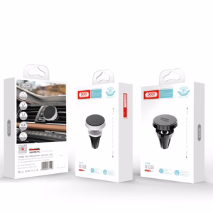 XO automobilinis laikiklis C55B magnetas juodas, skirtas oro išėjimui