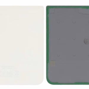 Нижняя задняя крышка для Samsung F711 Z Flip3 5G кремовый (б/у Grade C)
