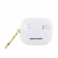 Hello Kitty Silikoninis 3D Kitty Head dėklas AirPods Pro - baltas