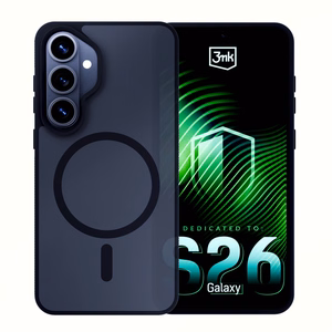 3mk Smoke MagCase dėklas Samsung Galaxy S26 - pilkas