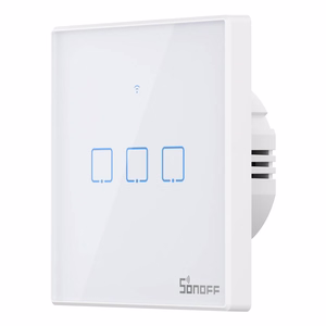 Умный выключатель Sonoff T2 EU TX WiFi + RF 433 (3-канальный) обновлённый
