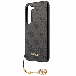 Guess 4G Charms Collection dėklas telefonui Samsung Galaxy A35 - juodas