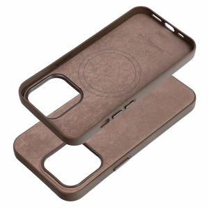 WOVEN MAG COVER dėklas suderinamas su MagSafe IPHONE 13 Pro - šviesiai rudas