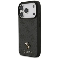 Guess 4G Small Classic Logo MagSafe dėklas iPhone 17 Pro - juodas