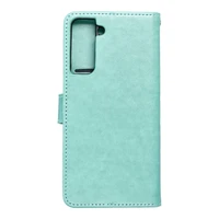 MEZZO knyginis dėklas telefonui SAMSUNG S21 mandala žalia