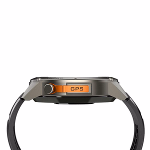Blavec išmanusis laikrodis M-03 Predator AMOLED GPS balso skambučiai (SWM03-GP) grafito spalvos + 1 dirželis