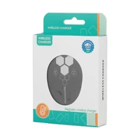 Belaidis indukcinis įkroviklis QI universalus greitas įkrovimas magnetinis - C01 15W juodas (min.2A)