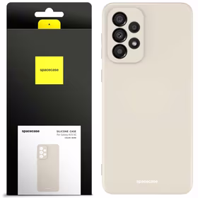 Spacecase silikoninis dėklas Galaxy A33 5G kaulinis