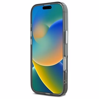 Karl Lagerfeld IML Monograma Karl & Choupette Head Magnetinis dėklas telefonui iPhone 16 Pro - juodas