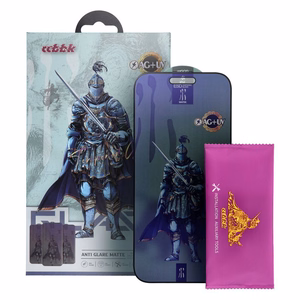 OG 6D Shuijia apsauginis stiklas – skirtas Iphone 14 Pro Max, juodas