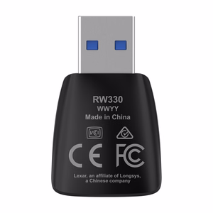 Lexar RW330U USB 3.2 micro SD, UHS-I atminties kortelių skaitytuvas
