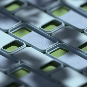 Etteri Silikoninis Mag dėklas skirtas iPhone 17 Pro šviesiai mėlynas