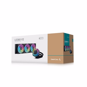 DeepCool LE360 V2 procesoriaus skysto aušinimo sistema All-in-one 12 cm juodas 1 vnt.