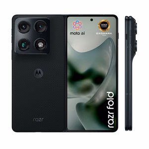 Motorola razr fold 20,6 cm (8.09") Dviguba SIM jungtis Android 16.0 5G C tipo USB 16 GB 512 GB 6000 mAh Juoda
