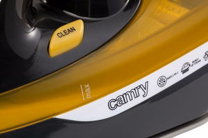 Camry CR 5029 – garinis lygintuvas, 2400 W, juodas / geltonas