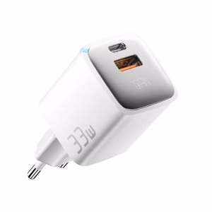 Įkroviklis Essager GaN Polestar baltas 33W (PD / QC3.0)