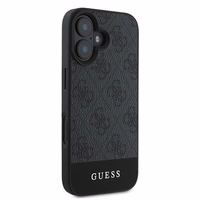 Guess 4G apatinė juostelė dėklas telefonui iPhone 16 Plus 6.7" - pilka