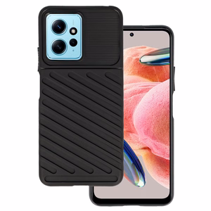 Thunder dėklas telefonui Xiaomi Redmi Note 12 4G juodas