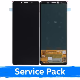 Ekranas skirtas Sony Xperia 10 II juodas (Service Pack)