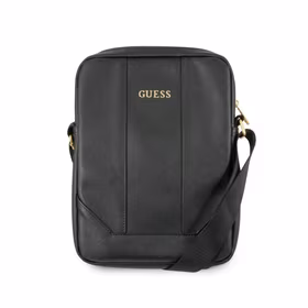 Guess Saffiano 10 coliu plansetinio krepselis - juodas
