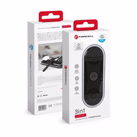FORCELL F-ENERGY Ellipse belaidis įkroviklis 3in1 suderinamas su Apple Qi QC 15W juodas