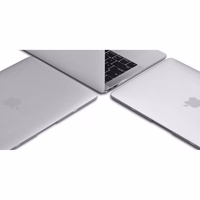Tech-Protect SmartShell dėklas MacBook Air 13" M2 / M3 / 2022-2024 - matinė juoda