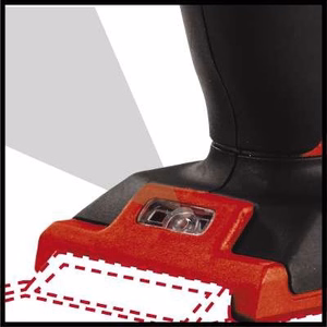 Einhell TC-CD 18/35 Li-Solo – akumuliatorinis gręžtuvas-suktuvas, juodas / raudonas