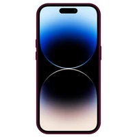 Tel Protect Dėklas telefonui su stovu + kameros stiklas Iphone 15 Pro bordo