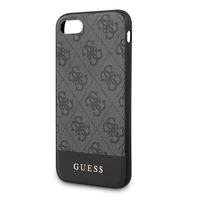 Guess 4G Stripe Collection dėklas telefonui iPhone 7 / 8 / SE 2020 / SE 2022 - Pilkas