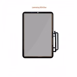 Touch Screen Digitizer Compatible With "Pro+" Apple iPad Mini 6 (2021) / Black / glass + OCA XH 250um