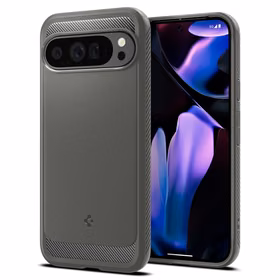 Spigen Rugged Armor dėklas telefonui Google Pixel 9 Pro XL - pilkas