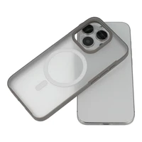 Smooth Feeling Magsafe Dėklas telefonui Iphone 15 Plus titaninis