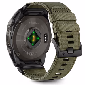 TECH-PROTECT NYLON CLASSIC GARMIN FENIX 5X / 5X PLUS / 6X / 6X PRO / 7X / 8 (51 MM) оливково-зеленый