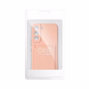 Kortelių dėklas telefonui SAMSUNG S24 Ultra rožinis