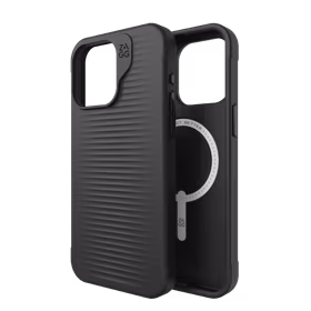 ZAGG Luxe Snap dėklas su MagSafe iPhone 15 Pro Max - juodas
