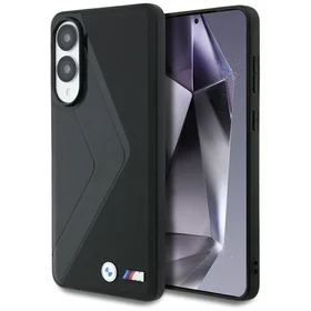 BMW odinis didelių juostų Magnetinis dėklas telefonui Samsung Galaxy S25 Edge - juodas