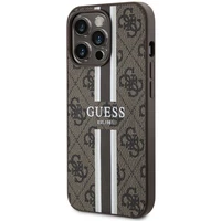 Guess GUHMP13XP4RPSW iPhone 13 Pro Max 6.7" rudas/rudas kietas dėklas 4G Printed Stripes MagSafe