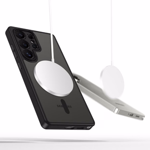 Tech-Protect MagCam Magnetinis dėklas telefonui Samsung Galaxy S25 Ultra - Juodas