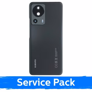 Galinis dangtelis suderinamas su Xiaomi 13 Lite / Juodas / (Service Pack)