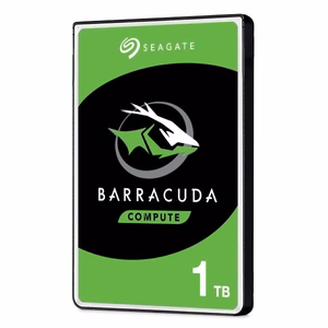 Seagate BarraCuda vidinis kietasis diskas 1 TB 5400 RPM 128 MB 2.5" Serial ATA III (ST1000LM048)