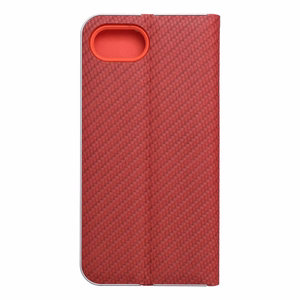 LUNA Book Carbon for IPHONE 16e (SE 4 2025) - raudonas (m)