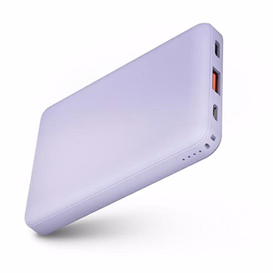Išorinė baterija Uniq Fuele mini 8000mAh USB-C 18W PD greitas įkrovimas - levandų