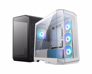 MSI MAG PANO M100R PZ Micro Tower juodas kompiuterio korpusas