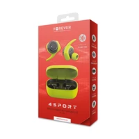 Forever Bluetooth ausinės 4Sport TWE-300 žalios
