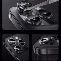 Benks grūdintas stiklas Glass Warrior objektyvo apsauga kamerai, skirtas iPhone 16/16 Plus (2 objektyvai), sidabrinė