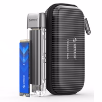 Orico TXM2-C3 M.2 NVME USB-C 3.2 10Gb/s diskų įrenginys - pilkas