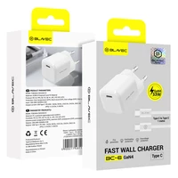 Blavec Wall charger BC-6 GaN4 - Type C - PD QC 33W 3A with Type C to Type C cable (TCBC6G4-CW333A+CC) white