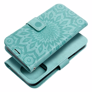 MEZZO knygos dėklas IPHONE 16 Pro mandala žalia