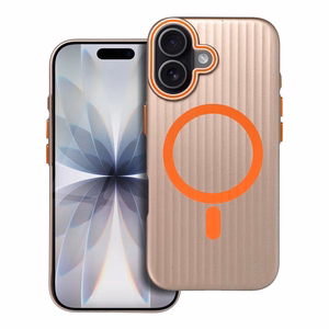 Dėklas telefonui SIMPLY suderinamas su MagSafe iPhone 17 titanium desert