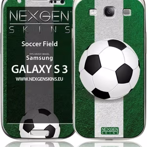 Nexgen „Soccer Field 3D“ dekoratyvinių lipdukų komplektas, skirtas Samsung Galaxy S3